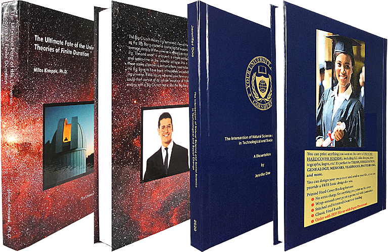 thesis hard cover printing